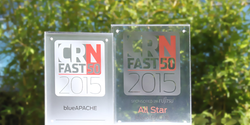 blueAPACHE’s seventh feature in CRN Fast50 and second ALL STAR award