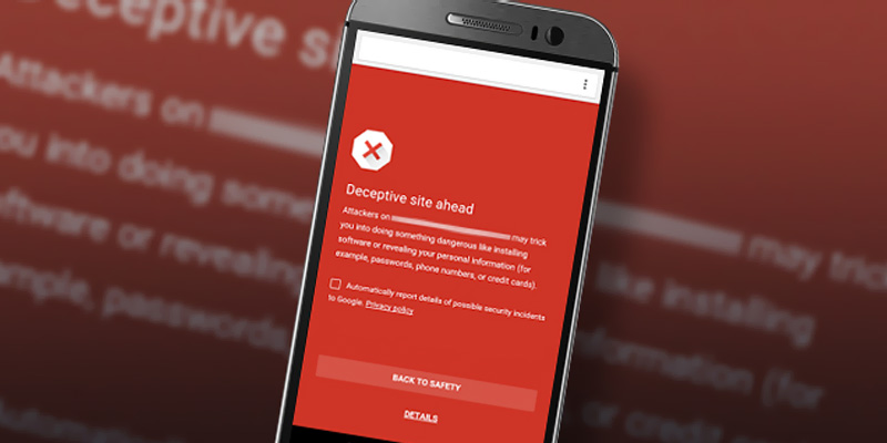 New Safe Browsing features in Chrome warn users of deceptive content