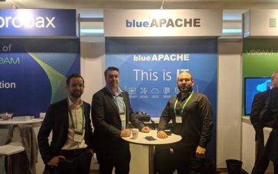 blueAPACHE on stage at VeeamON Forum 2018