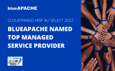 Cloudtango names blueAPACHE top Managed Service Provider
