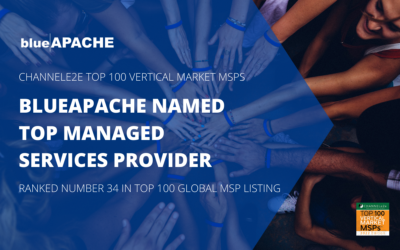 blueAPACHE Named ChannelE2E Top 100 Vertical Market MSPs