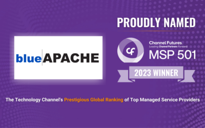 blueAPACHE Ranked 322 on Channel Futures 2023 MSP 501—Tech Industry’s Most Prestigious List of Managed Service Providers Worldwide
