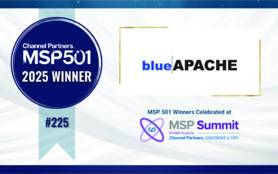 blueAPACHE Ranked on Channel Partners 2025 MSP 501—Tech Industry’s Most Prestigious List of Managed Service Providers Worldwide